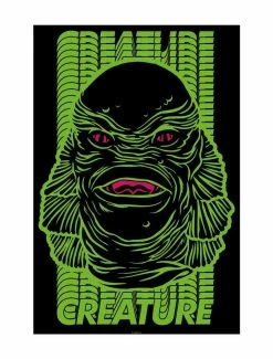 Brand new 🎁 Universal Monsters Creature From The Black Lagoon Stacked Poster 😍