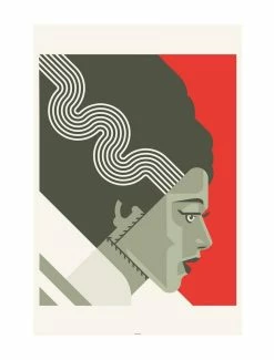 Outlet 🧨 Universal Monsters The Bride Of Frankenstein Pop Art Poster 🛒