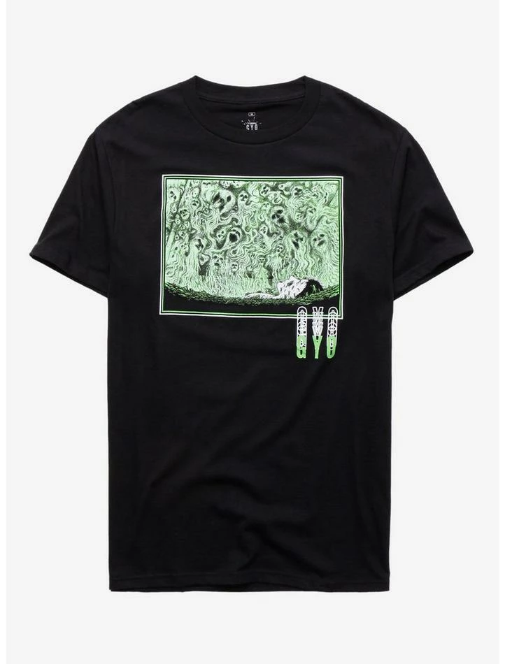 Best deal π― Junji Ito Gyo Green Gas T-Shirt π