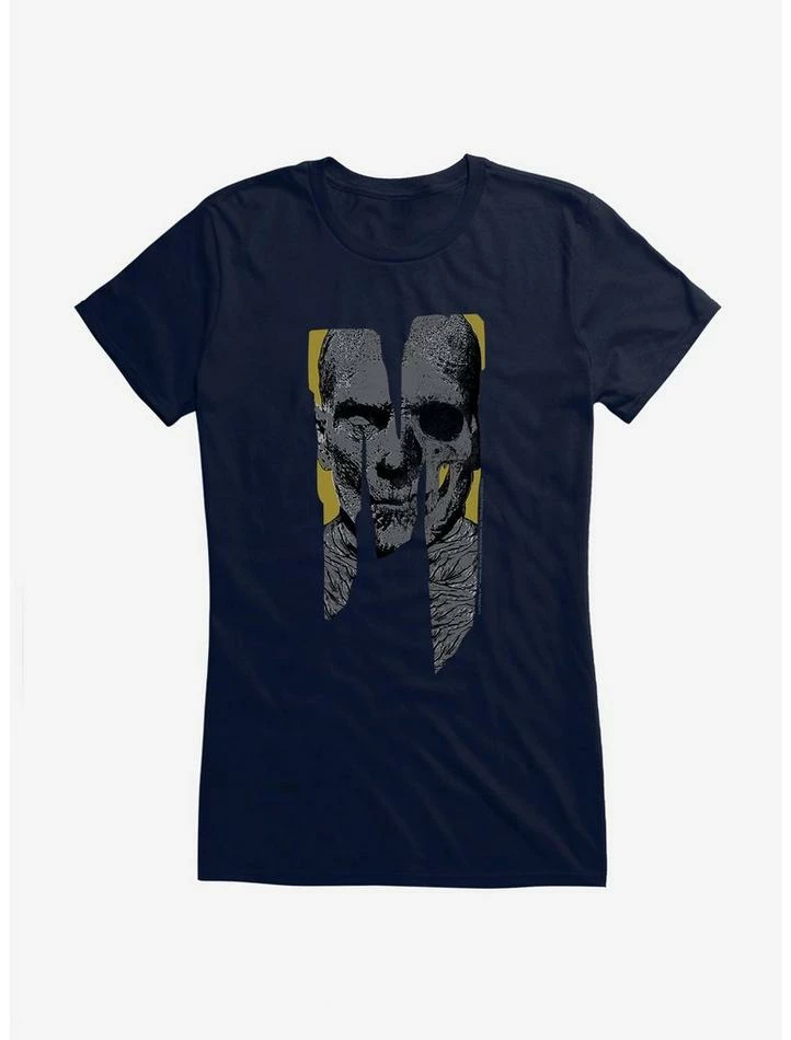 Cheapest ✔️ Universal Monsters The Mummy Letter Face 👧 Girls T-Shirt 🤩 - Image 5