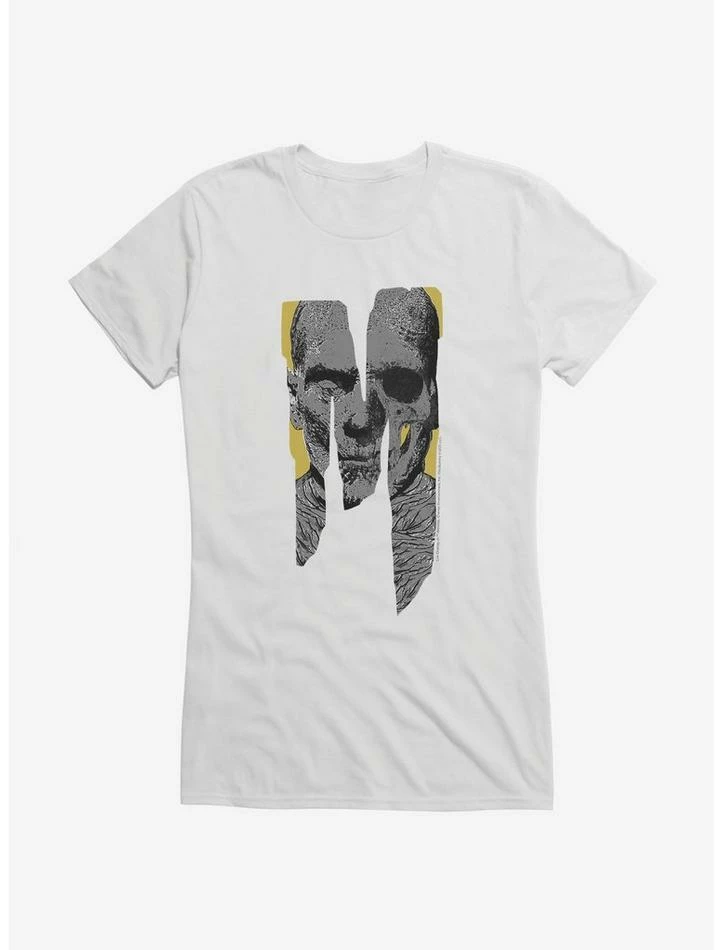 Cheapest ✔️ Universal Monsters The Mummy Letter Face 👧 Girls T-Shirt 🤩 - Image 6