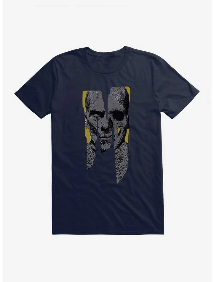 Best deal โค๏ธ Universal Monsters The Mummy Letter Face T-Shirt ๐ - Image 4