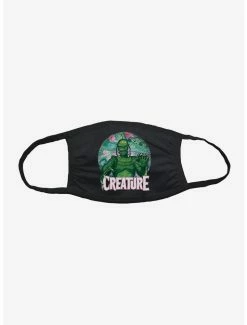 Discount 🥰 Universal Monsters Creature From The Black Lagoon Attack Face Mask 😍