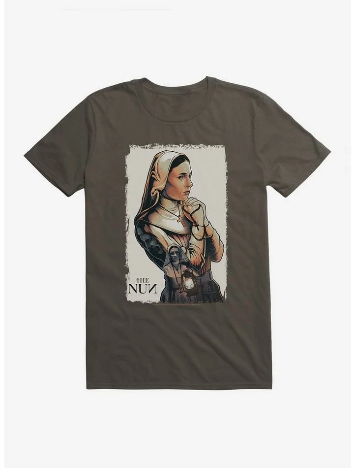 New π― The Nun Praying Hands T-Shirt β - Image 4