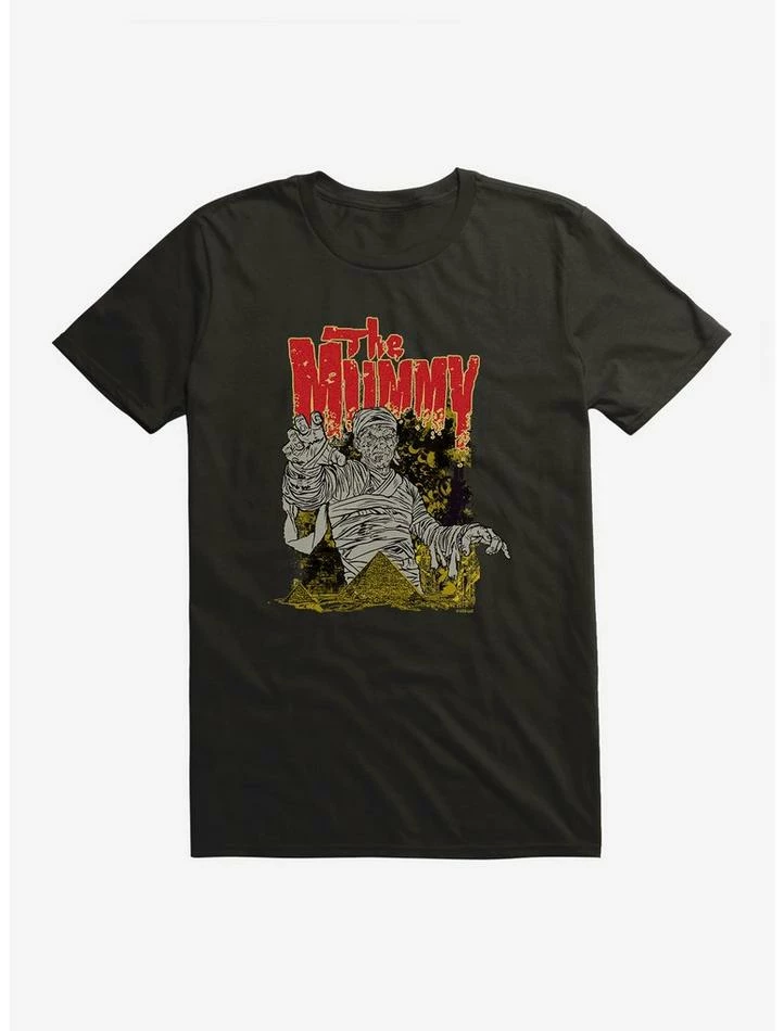 Outlet 🔥 Universal Monsters The Mummy Pyramids T-Shirt 😉 - Image 2