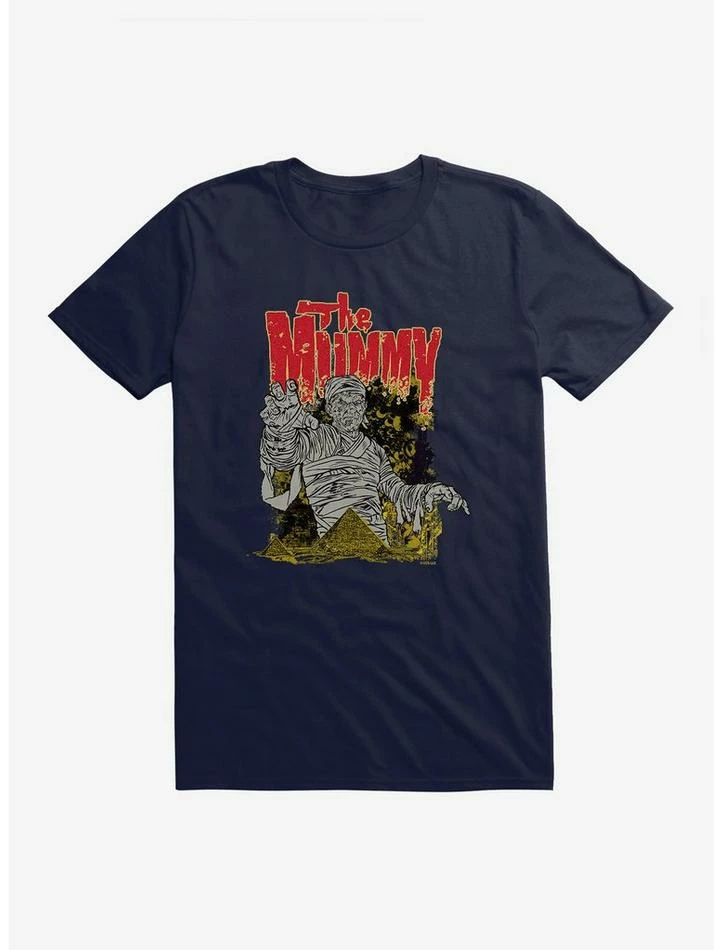 Outlet 🔥 Universal Monsters The Mummy Pyramids T-Shirt 😉 - Image 3