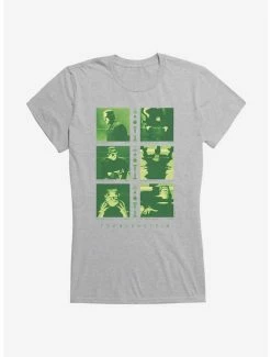 Brand new 🌟 Universal Monsters Frankenstein Glitch 👧 Girls T-Shirt 😉