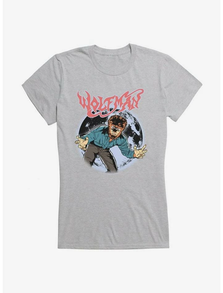 Budget π Universal Monsters The Wolf Man Comic Moon π§ Girls T-Shirt π - Image 3