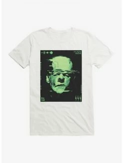 Promo 🔔 Universal Monsters Frankenstein It's Alive Glitch T-Shirt 👏