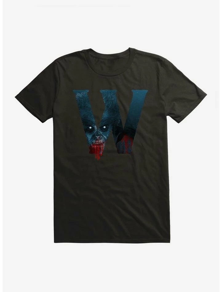 Cheap ๐ Universal Monsters The Wolf Man Vicious Script Fill T-Shirt ๐ - Image 2