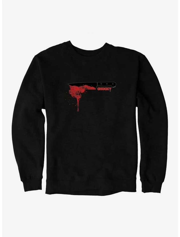 Top 10 π Chucky Red Rose Knife Sweatshirt π - Image 2