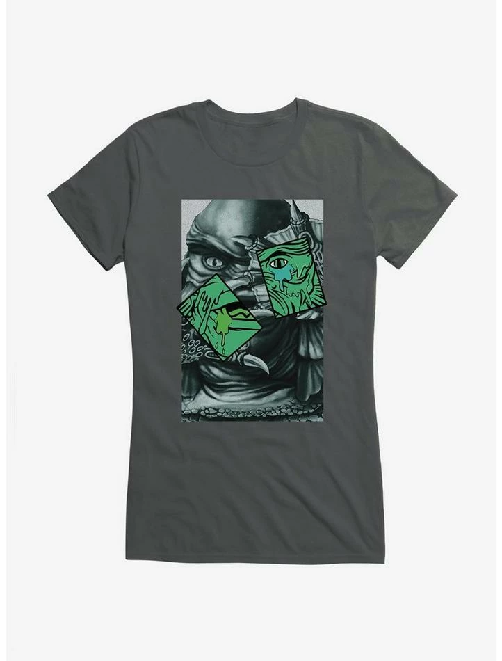 Discount π Universal Monsters Creature From The Black Lagoon Mash Up π§ Girls T-Shirt β - Image 3