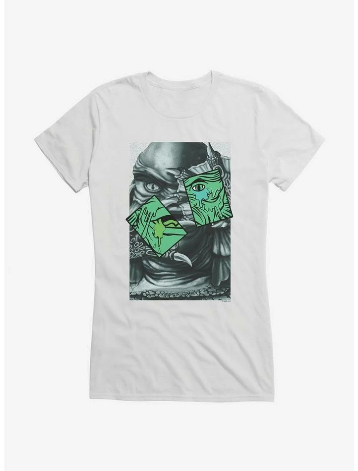 Discount π Universal Monsters Creature From The Black Lagoon Mash Up π§ Girls T-Shirt β - Image 6