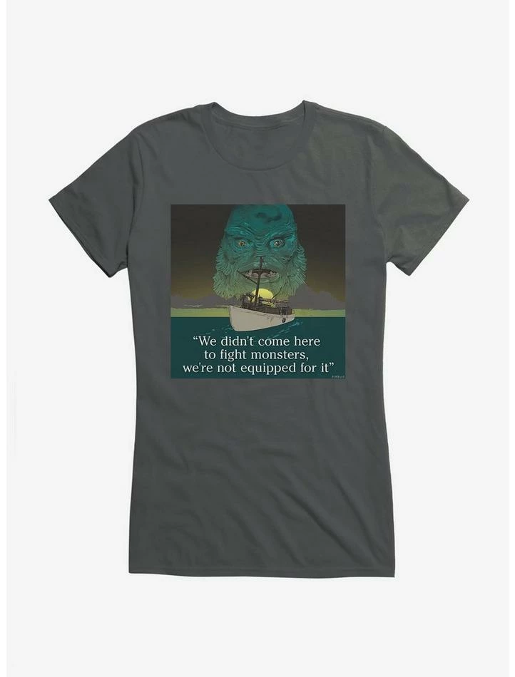 New β Universal Monsters Creature From The Black Lagoon Monster Quote π§ Girls T-Shirt π - Image 3