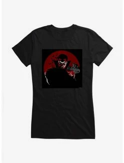 Best Sale 🔔 Universal Monsters Dracula Sky Of Darkness 👧 Girls T-Shirt 🎉