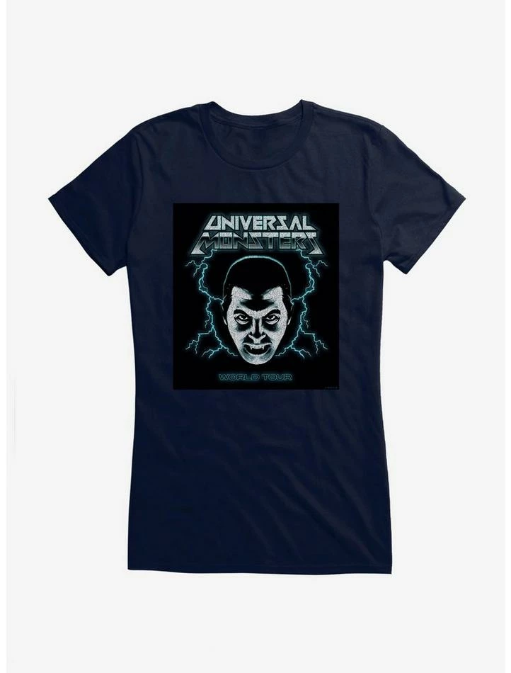Brand new π Universal Monsters Dracula Lightning World Tour π§ Girls T-Shirt π₯° - Image 4
