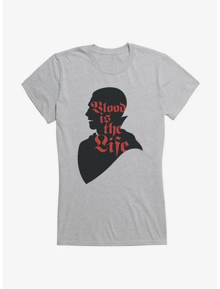 Budget 𧨠Universal Monsters Dracula Blood Is The Life π§ Girls T-Shirt β¨ - Image 4