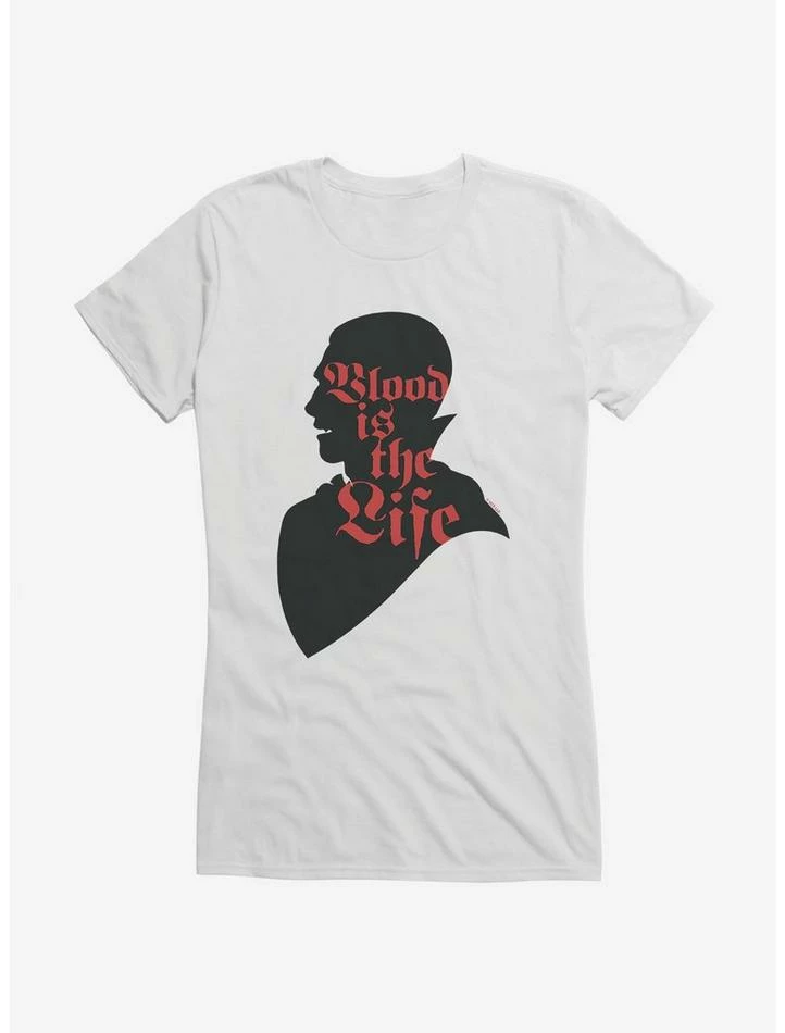 Budget 𧨠Universal Monsters Dracula Blood Is The Life π§ Girls T-Shirt β¨ - Image 6