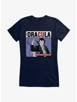 Promo ✨ Universal Monsters Dracula Nocturnal Predator 👧 Girls T-Shirt 🌟