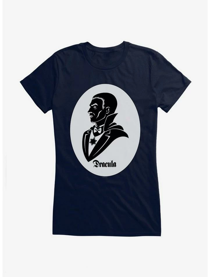 Buy π Universal Monsters Dracula Profile Portrait π§ Girls T-Shirt β - Image 4