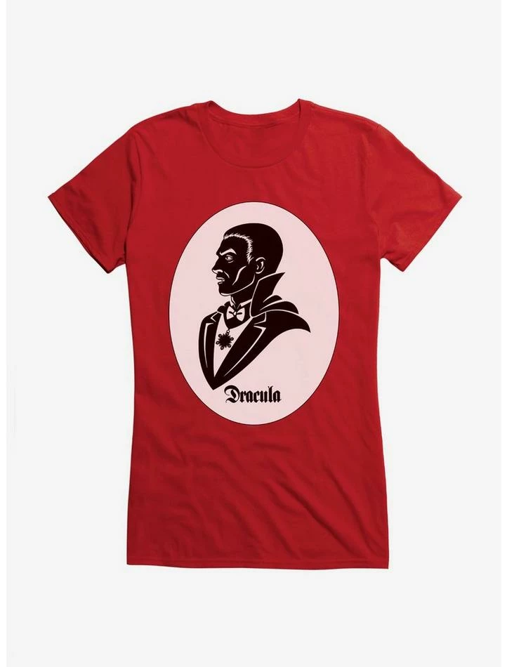 Buy π Universal Monsters Dracula Profile Portrait π§ Girls T-Shirt β - Image 5