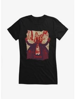 Hot Sale π₯ Universal Monsters Dracula Rise With The Night π§ Girls T-Shirt β€οΈ