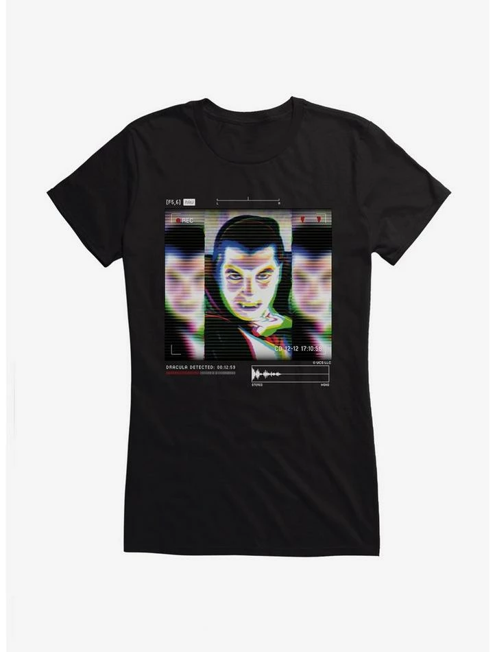 Brand new π Universal Monsters Dracula Scan Detected π§ Girls T-Shirt βοΈ - Image 2