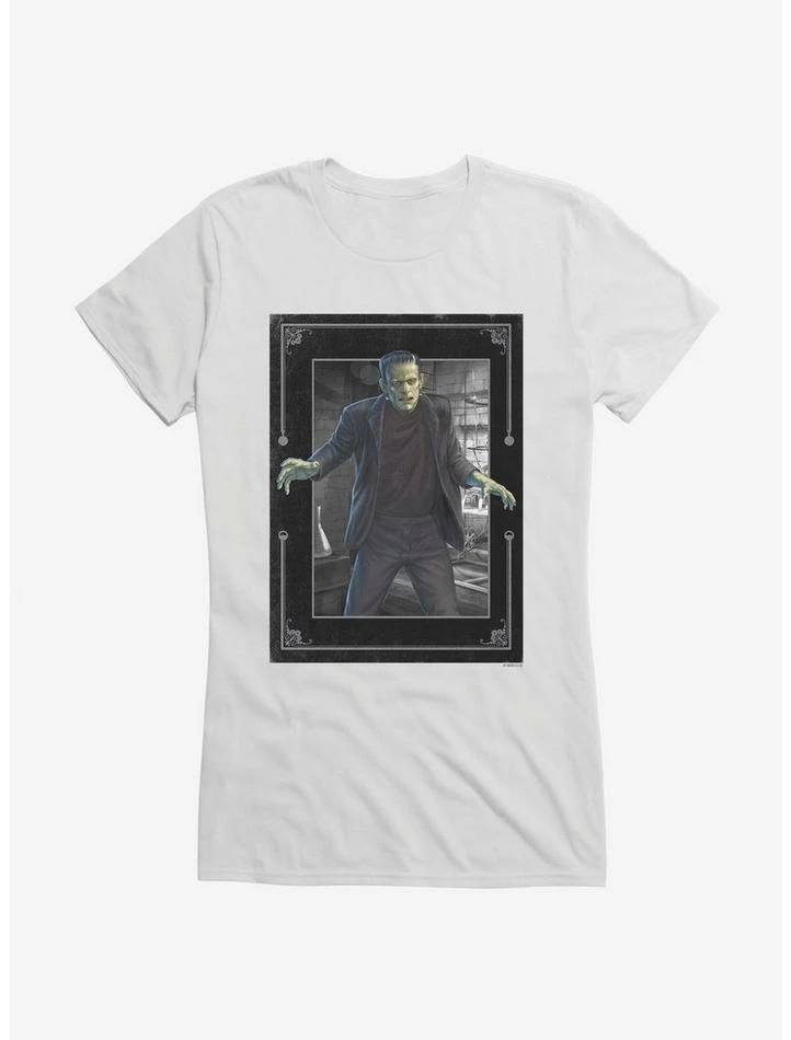 Best reviews of 𧨠Universal Monsters Frankenstein In The Lab π§ Girls T-Shirt π - Image 6