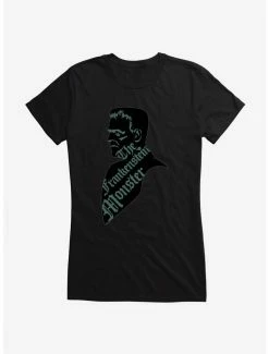 Hot Sale β Universal Monsters Frankenstein The Monster Portrait π§ Girls T-Shirt π₯°