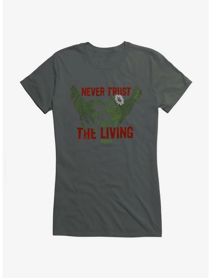 Best Sale π Universal Monsters Frankenstein Never Trust The Living π§ Girls T-Shirt π - Image 3