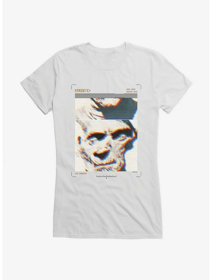 Deals π Universal Monsters The Mummy Screen Scan Glitch π§ Girls T-Shirt π€©