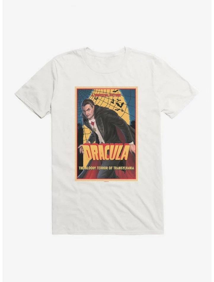 Budget π― Universal Monsters Dracula Bloody Terror Of Transylvania T-Shirt π₯ - Image 6