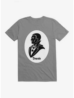 New 😀 Universal Monsters Dracula Profile Portrait T-Shirt 🛒