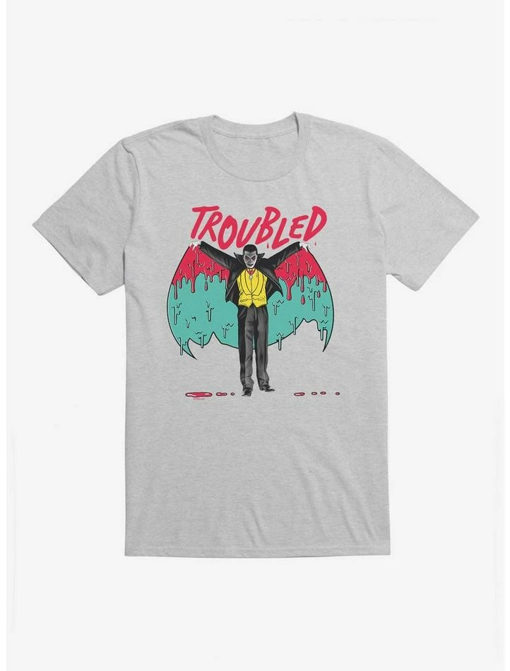 Best Pirce ๐ฅ Universal Monsters Dracula Troubled Mash Up T-Shirt โญ - Image 3