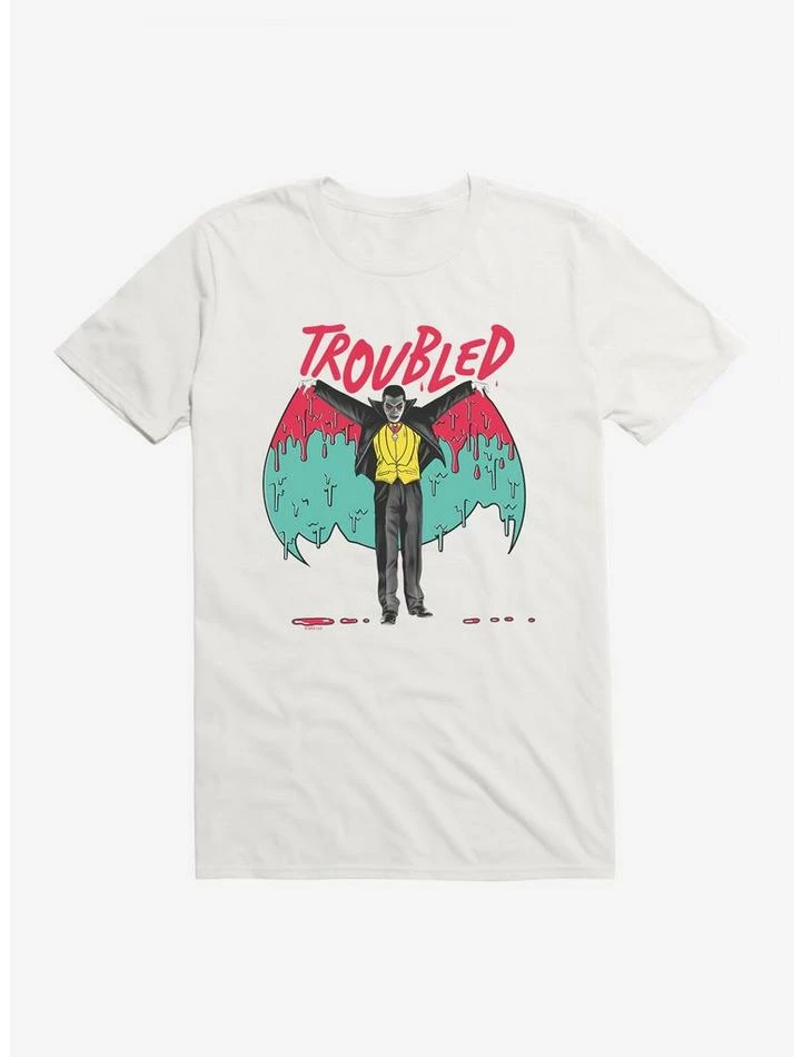 Best Pirce ๐ฅ Universal Monsters Dracula Troubled Mash Up T-Shirt โญ - Image 6