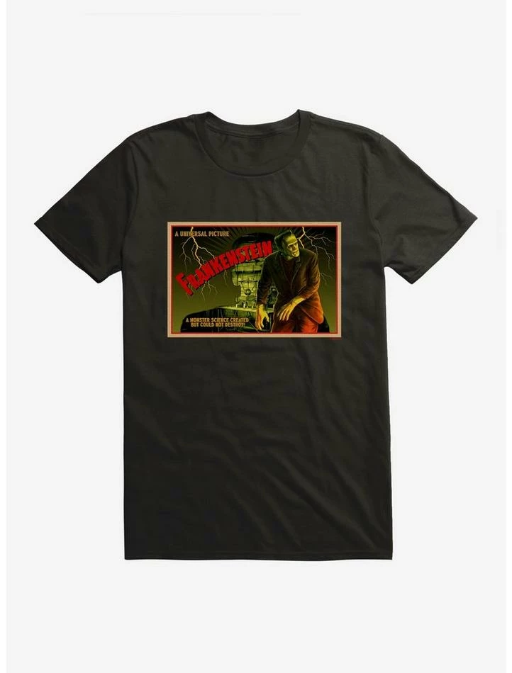 Buy π― Universal Monsters Frankenstein Vintage Science T-Shirt π - Image 2
