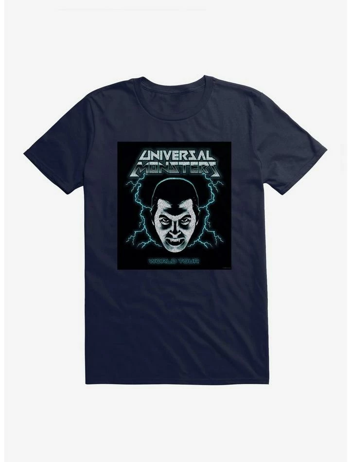 Promo π€© Universal Monsters Dracula Lightning World Tour T-Shirt π