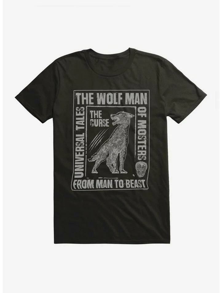 Wholesale π Universal Monsters The Wolf Man Tales Of The Beast T-Shirt β - Image 2
