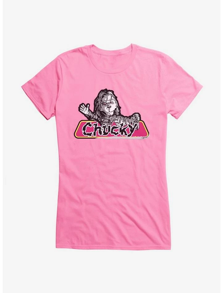 Best Sale π Chucky Pendant π§ Girls T-Shirt π - Image 3