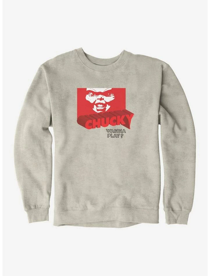 Best deal ๐ Chucky Red Blood Font Sweatshirt ๐