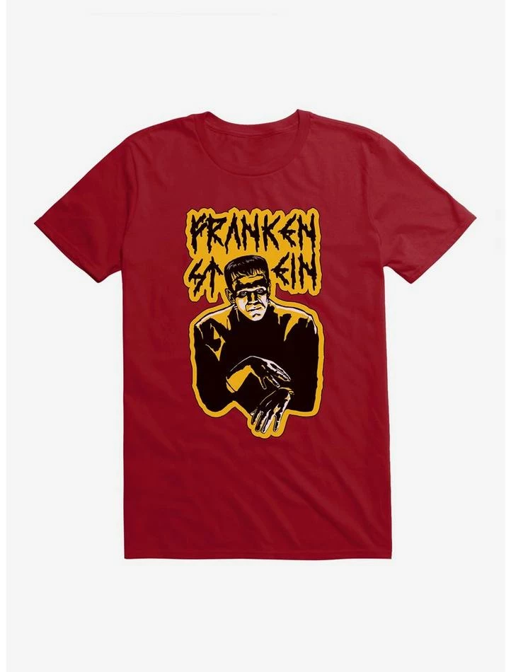 Top 10 β€οΈ Universal Monsters Frankenstein Relaxed Hands T-Shirt π - Image 3