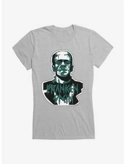 Best deal ❤️ Universal Monsters Frankenstein Classic Bolts 👧 Girls T-Shirt 😀