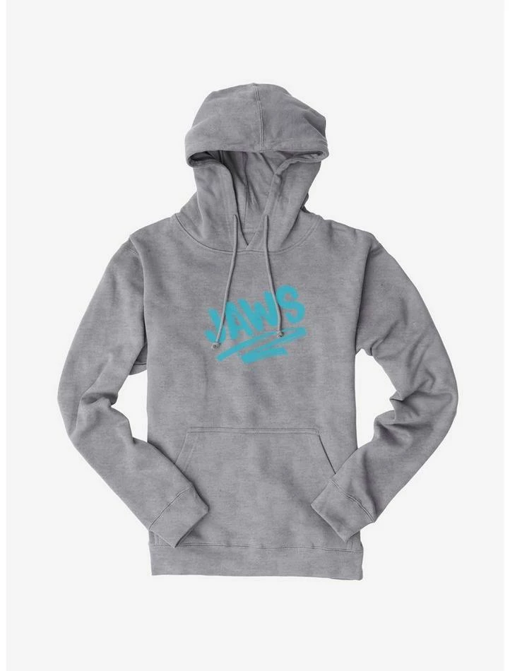 Deals π― Universal Jaws Blue Font Hoodie β€οΈ