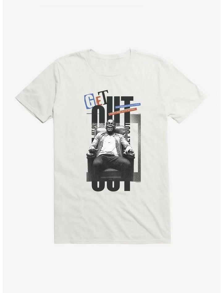 Deals π Get Out Just Because T-Shirt π - Image 5