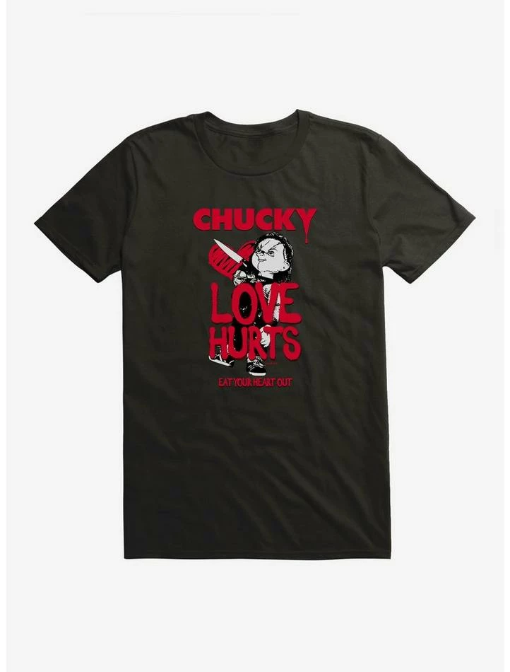 Cheap β€οΈ Chucky Love Hurts T-Shirt π - Image 2