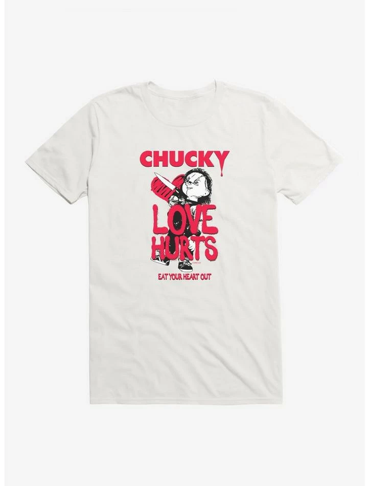 Cheap β€οΈ Chucky Love Hurts T-Shirt π - Image 6
