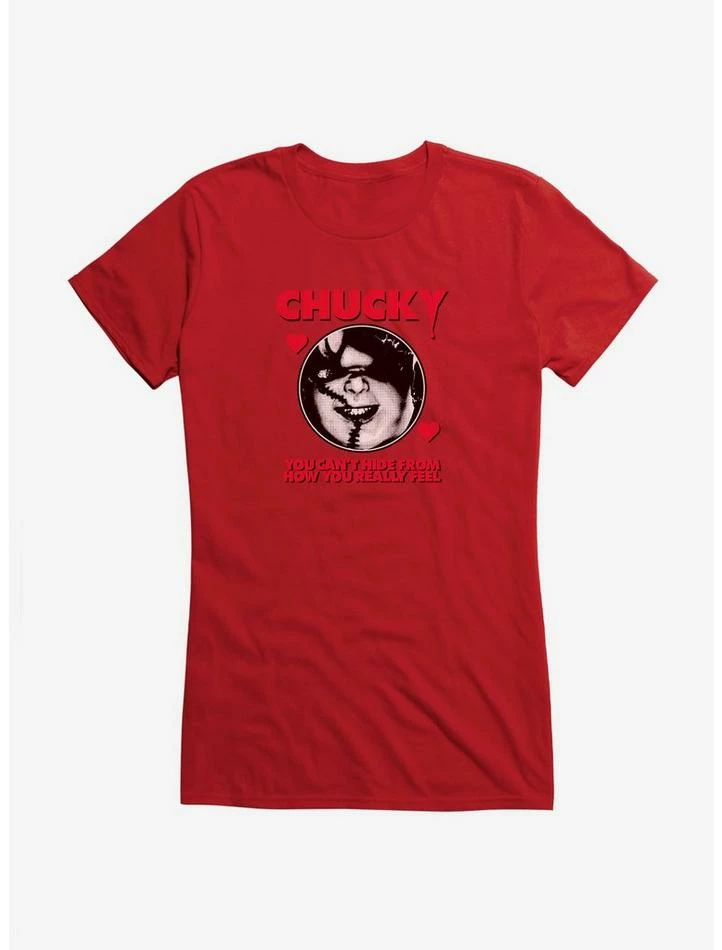 Best Sale β¨ Chucky Can't Hide π§ Girls T-Shirt π₯ - Image 5