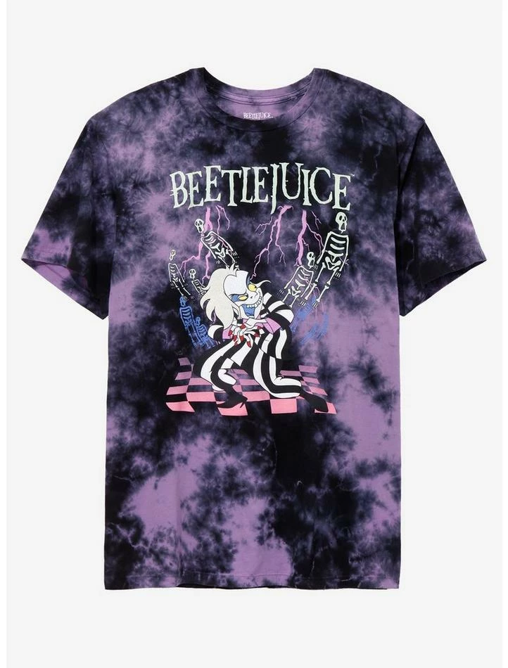 Flash Sale π Beetlejuice Animated Tie-Dye T-Shirt β€οΈ
