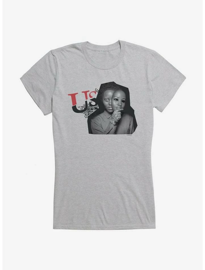 Discount π€© Us Behind The Mask Red Cutout Logo π§ Girls T-Shirt π - Image 2