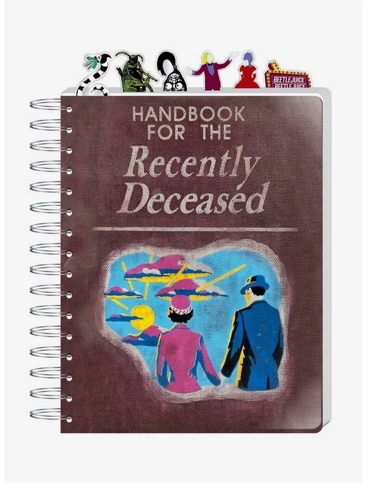 Budget π₯° Beetlejuice Handbook For The Recently Deceased Tabbed Journal π